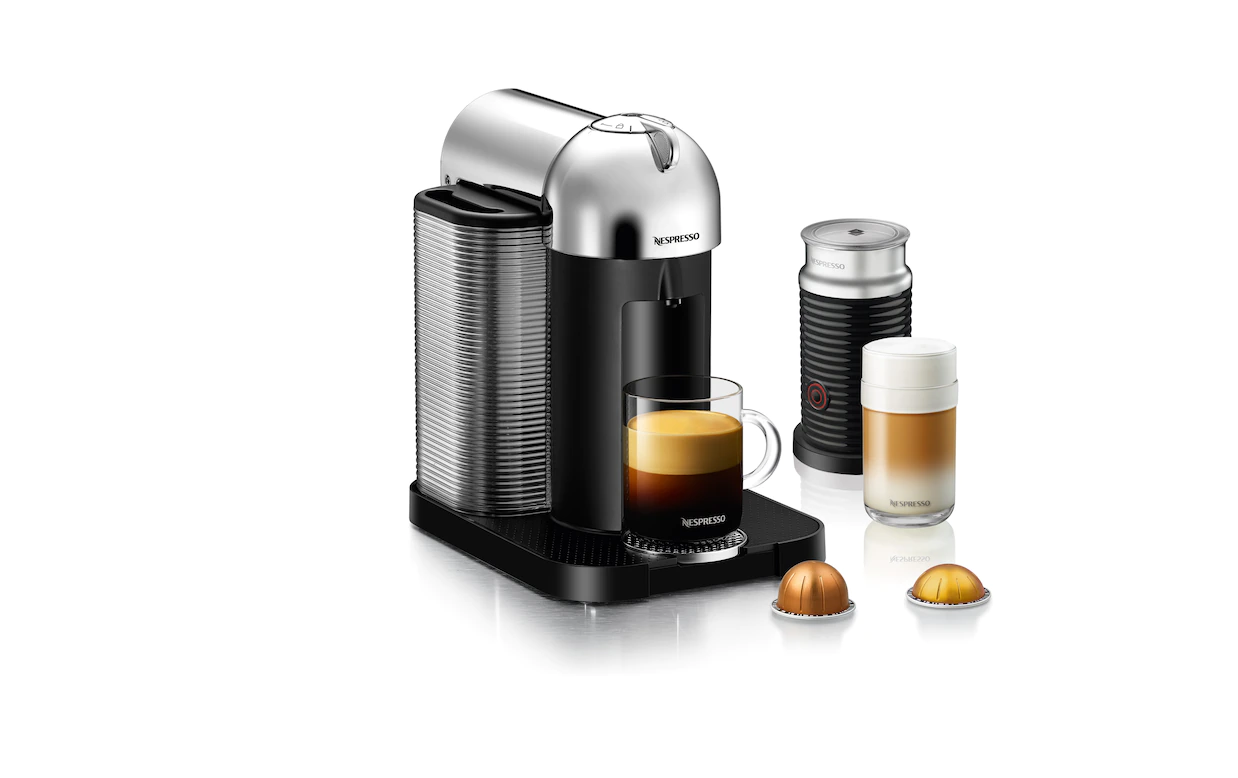 Nespresso Vertuo and Milk Frother 